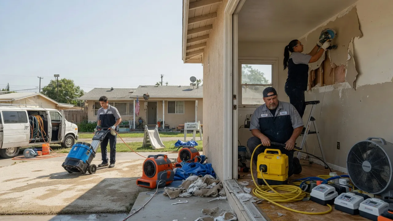Water Damage Restoration in Irvington, IL near me